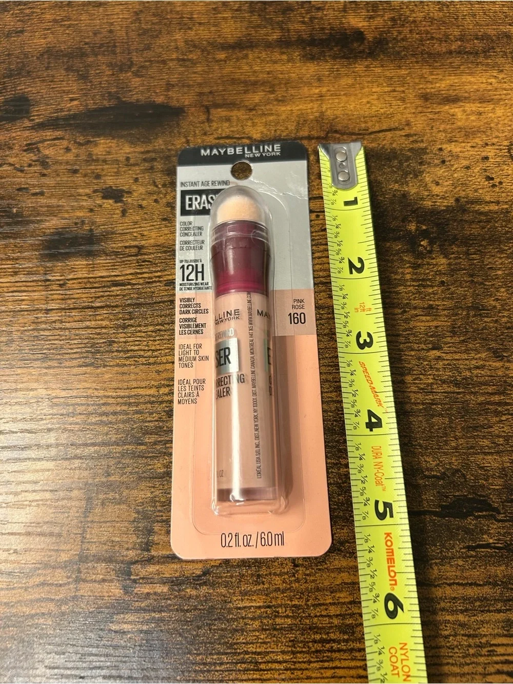 Maybelline Instant Age Rewind Eraser Color Correcting Concealer Pink 160